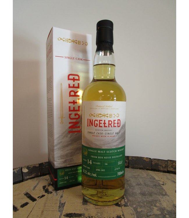 Blackadder Ingelred Ben Nevis 14 Years Old 2008 0,70 ltr 62,2%