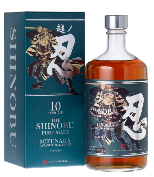 The Shinobu Pure Malt 10 Years Old 0,70 ltr 43%