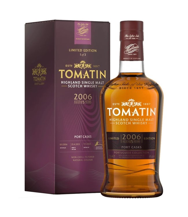 Tomatin 2006 Portuguese Collection Port Edition 0.70 ltr 46%