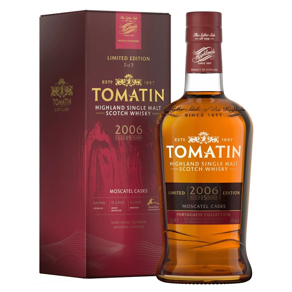 Tomatin 2006 Portuguese Collection Moscatel Edition 0.70 ltr 46%