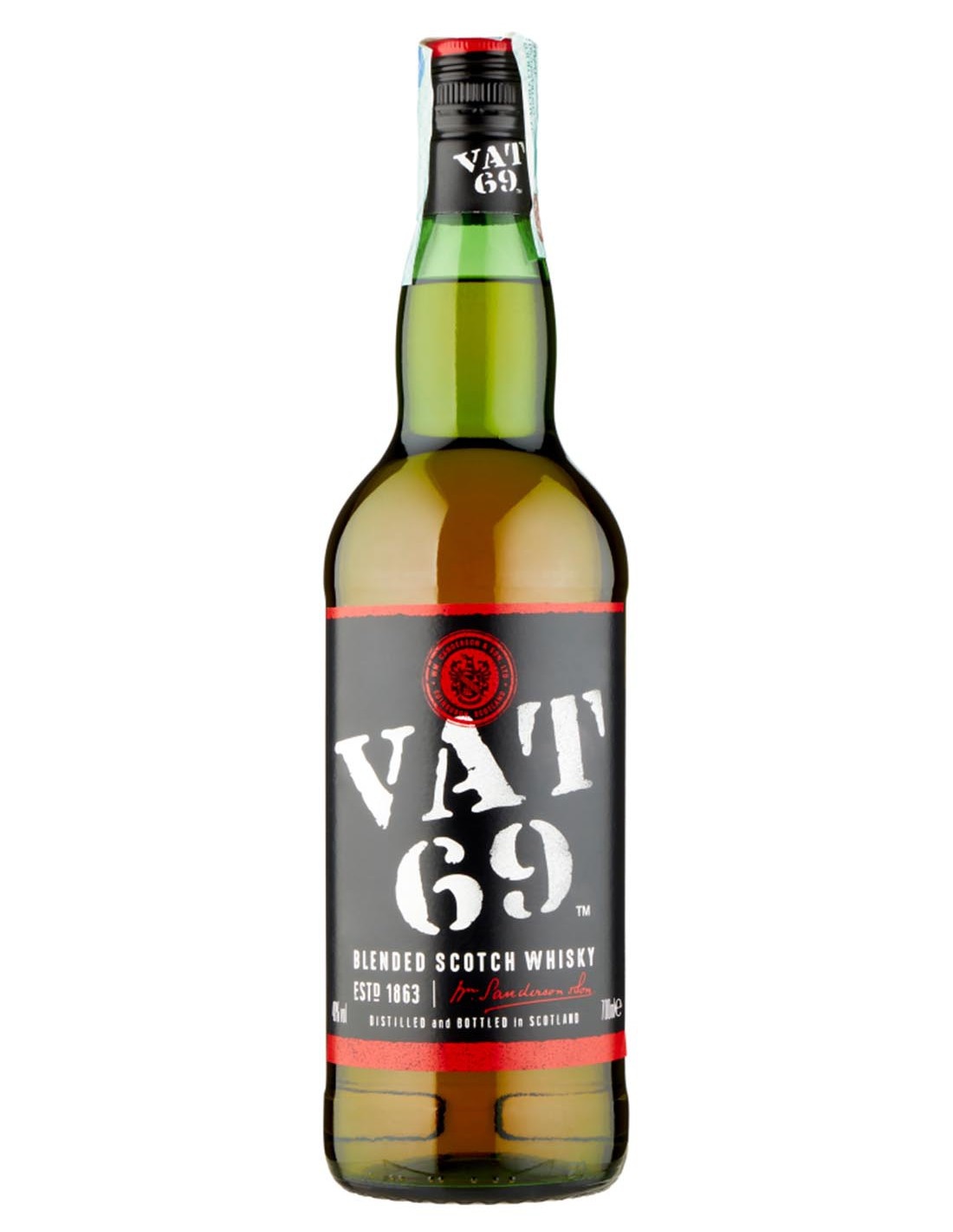 Vat 69 1,00 ltr 40 Whiskysite.nl World of Fine Spirits
