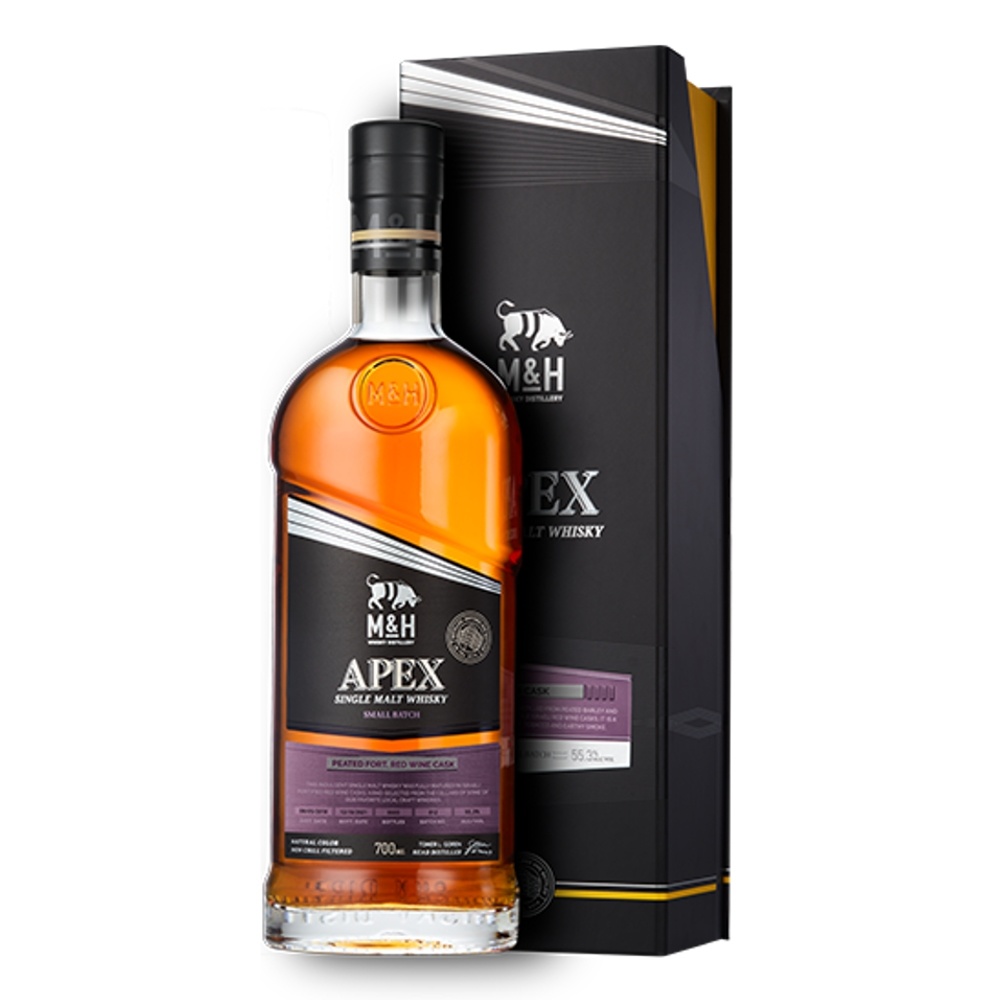 Milk & Honey APEX Peated Fortified RW 0.70 ltr 55.3%