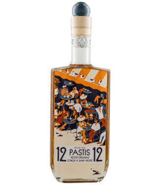 Pastis de Saint 12/12 Pastis de Saint Tropez  0,70 ltr 45%
