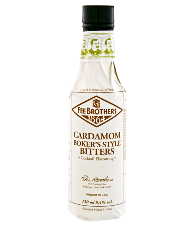 Fee Brothers Cardamom Bitters Bokers Style 0,15 ltr 8,4%