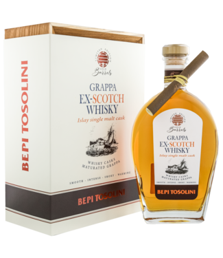 Bepi Tosolini Bepi Tosolini Grappa Barrique Lagavulin Ex-Scotch Whisky Limited Edition 0,70 ltr 40%