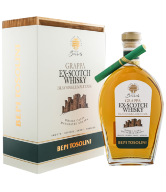 Bepi Tosolini Bepi Tosolini Grappa Barrique Laphroaig Ex-Scotch Whisky Limited Edition 0,70 ltr 40%