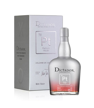 Dictador Dictador Platinum Colombian Aged Rum 0,70 ltr 40%
