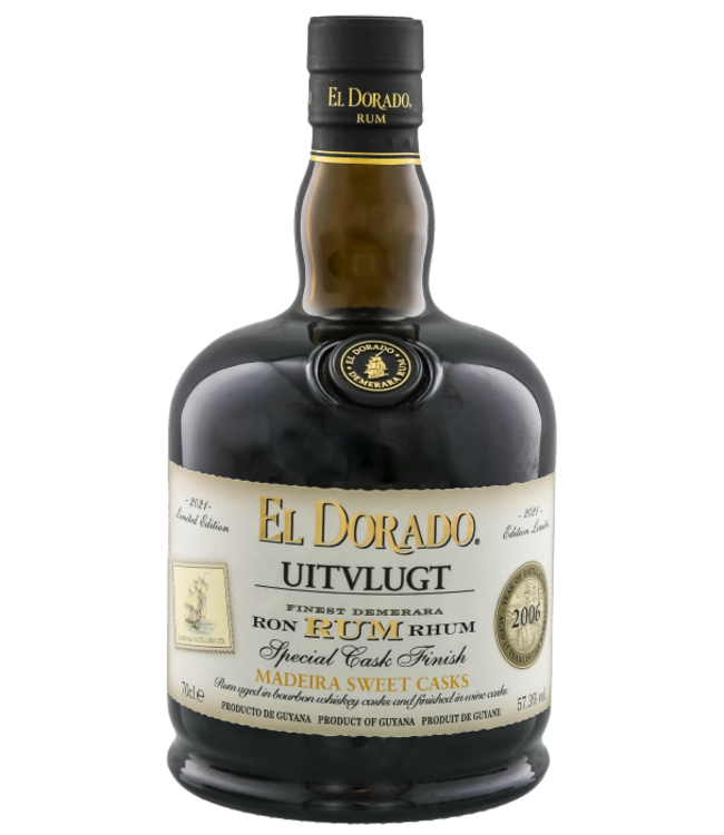 El Dorado Uitvlugt Special Cask Finish 2006/2021 Madeira Sweet Casks 0,70 ltr 57,3%