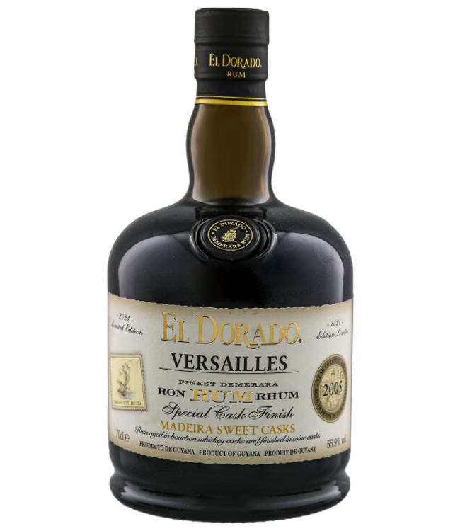 El Dorado Versailles Special Cask Finish 2005/2021 Madeira Sweet Casks 0,70 ltr 55,9%