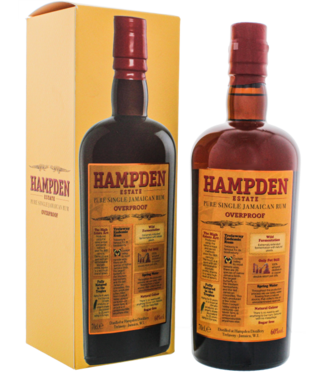 Hampden Hampden Estate Overproof Pure Single Jamaican Rum 0,70 ltr 60%