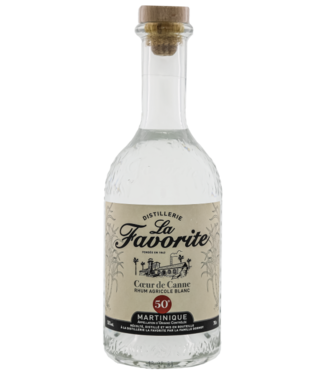 La Favorite La Favorite Rhum Agricole Blanc Coeur de Canne 0,70 ltr 50%