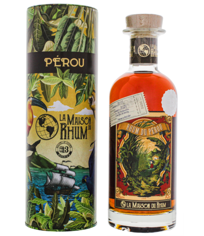 La Maison du Rhum Perou 2011/2020 Batch No. 3 0,70 ltr 48%
