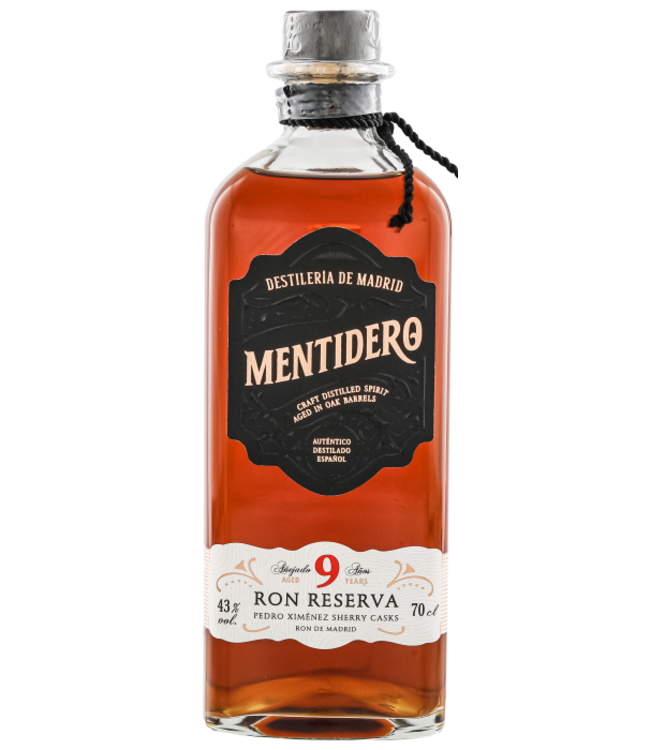 Mentidero Ron Reserva 9 Years Old PX Cask Finished 0,70 ltr 43%