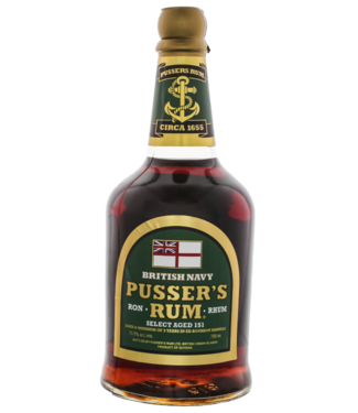 Pusser's Pussers British Navy Rum Green Label Select 151 0,70 ltr 75,5%