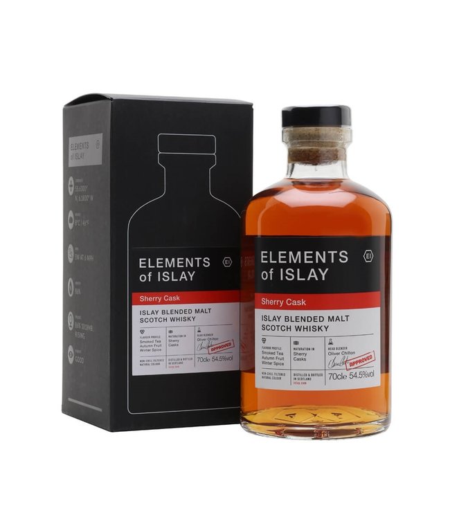 Elements Of Islay Sherry Cask 0,70 ltr 54,5%