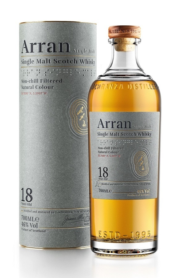 Arran 18 Years Old 0,70 ltr 46%