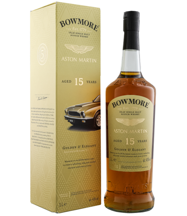 Bowmore 15 Years Old Aston Martin 1,00 ltr 43%