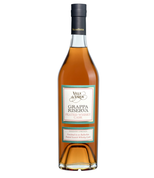 Villa De Varda Grappa Riserva Peated Whiskey Cask 0.70 ltr 42%