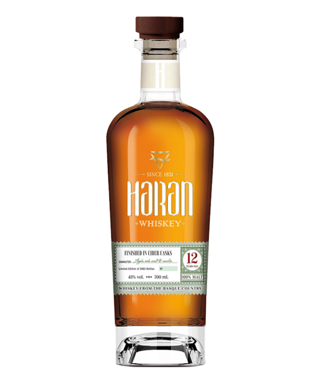 Haran 12 Years Old Basque Malt Cider Finish 0,70 ltr 43%