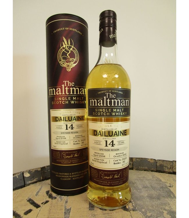 Dailuaine 14 Years Old 2008 The Maltman 0.70 ltr 49.7%