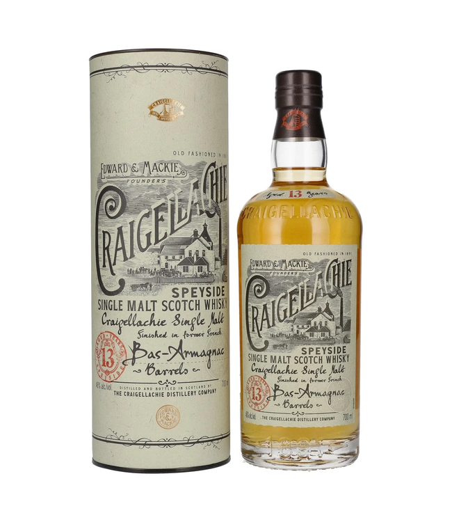 Craigellachie 13 Years Old Armagnac Cask Finish 0,70 ltr 46%