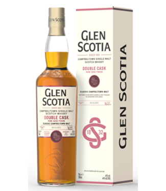 Glen Scotia Glen Scotia Double Barrel Rum Cask Finish 0.70 ltr 46%