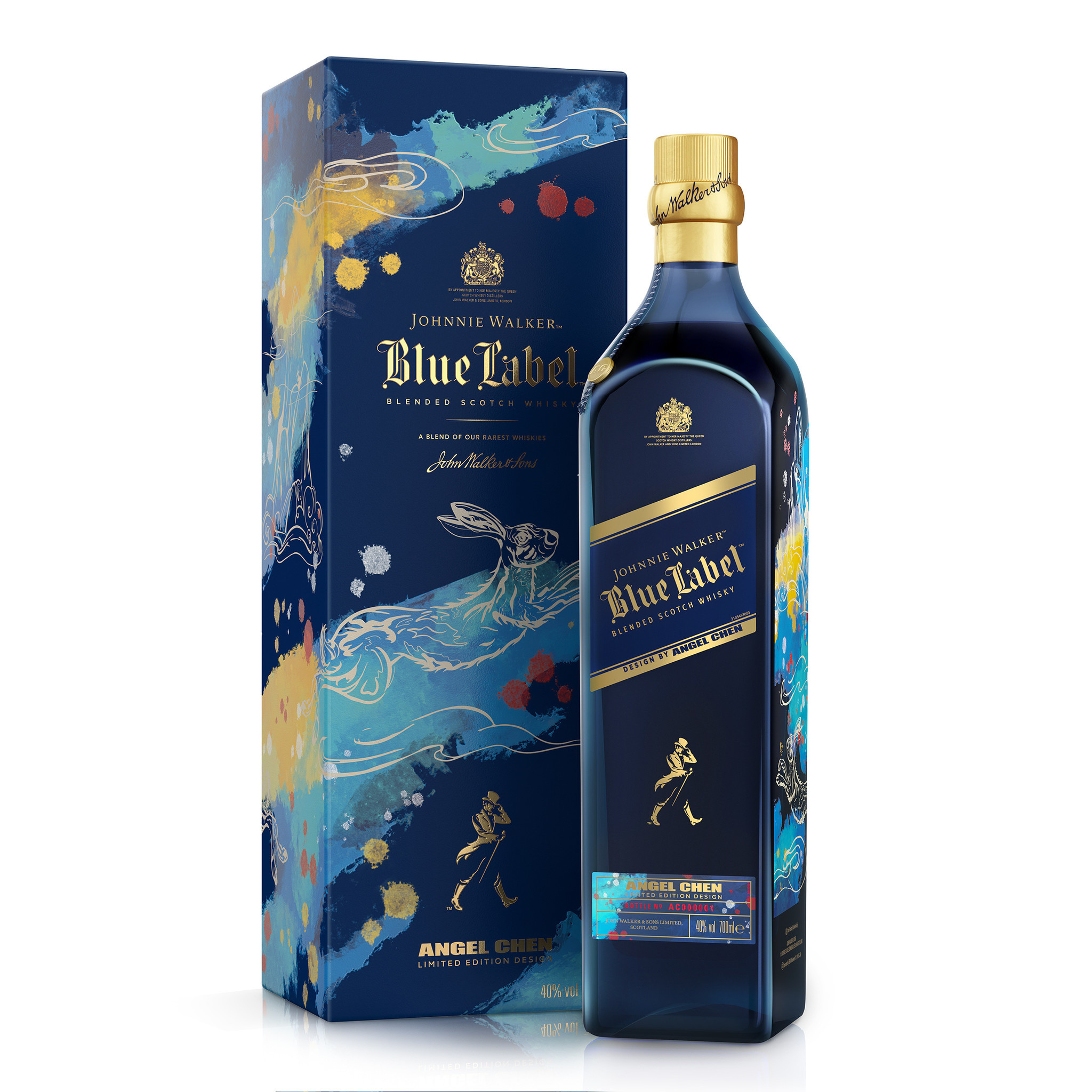 Johnnie Walker Blue Year Of The Rabbit 0,70 ltr 40%