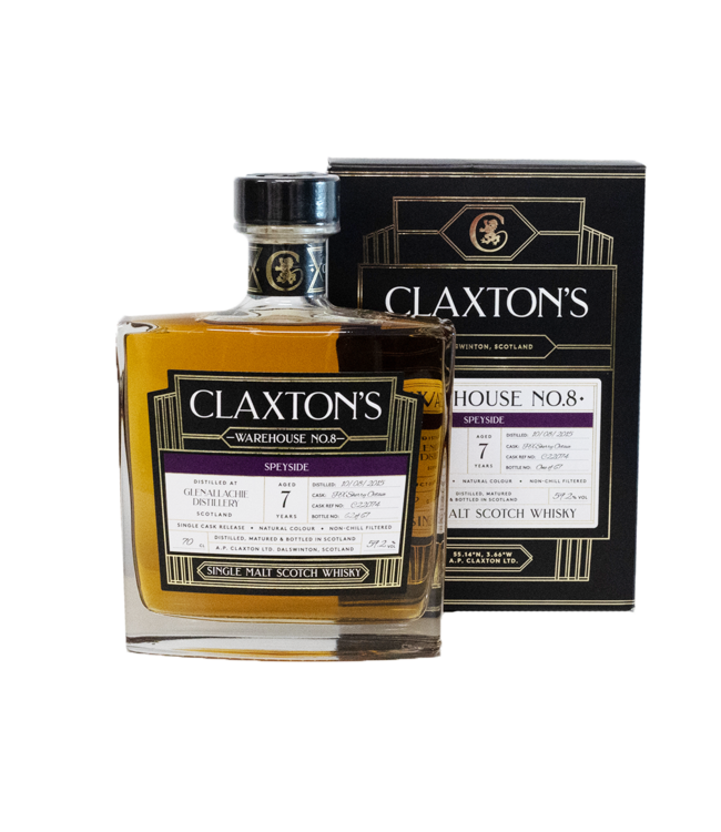 Glenallachie 7 Years Old 2015 Claxton's Warehouse 8 0,70 ltr 59,2%