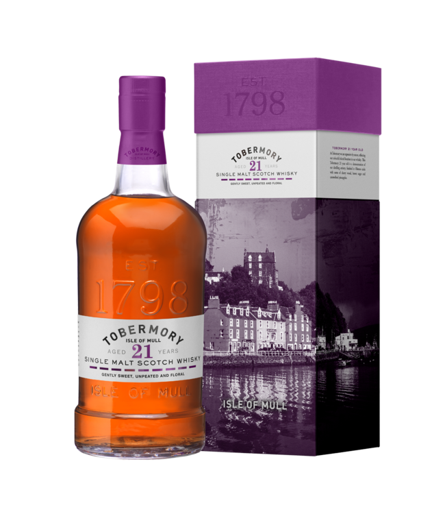 Tobermory 21 Years Old 0,70 ltr 46,3%
