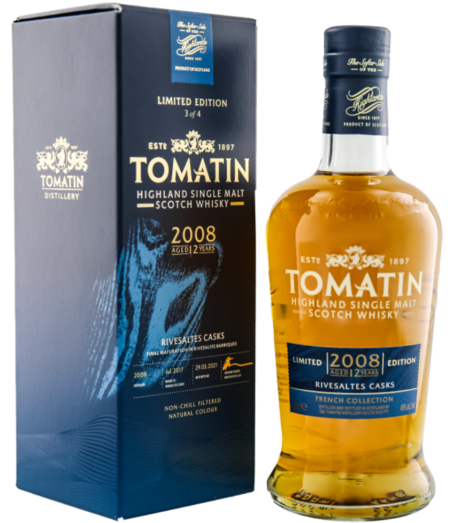 Tomatin 2008 French Collection Rivesaltes Casks Finish 0,70 ltr 46%