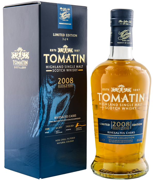 Tomatin 2008 French Collection Rivesaltes Casks Finish 0.70 ltr 46%