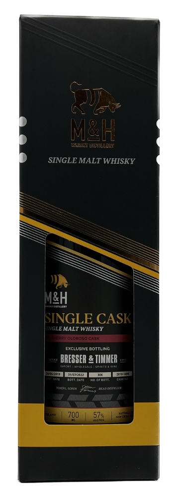 Milk & Honey Single Sherry Cask Bottled For Bresser & Timmer 0,70 ltr 57%