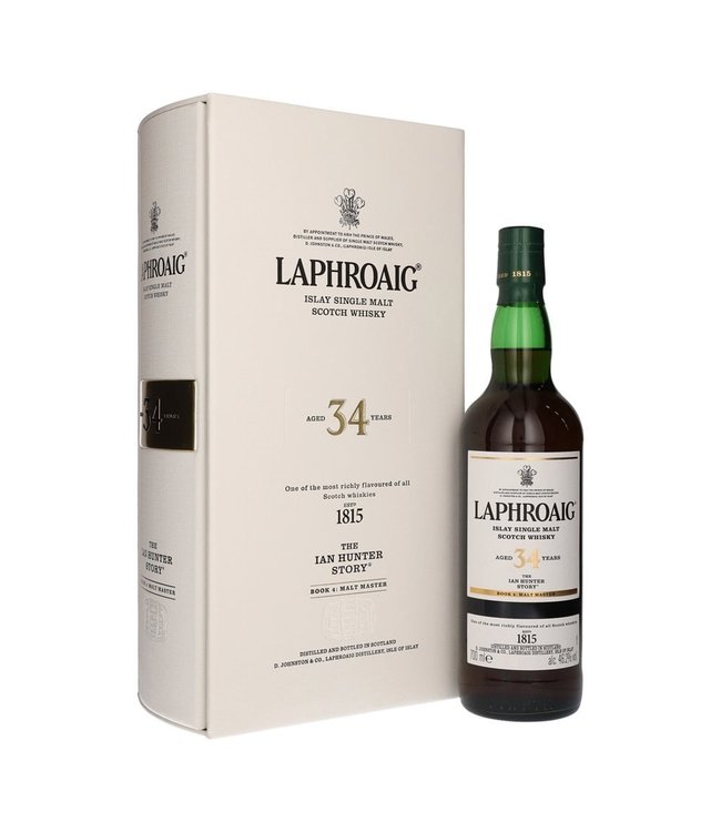 Laphroaig Ian Hunter Story Book IV 34 Years Old 0,70 ltr 46,2%
