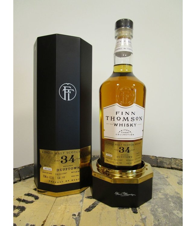 Dufftown 34 Years Old 1987 Finn Thomson 0.70 ltr 54.7%