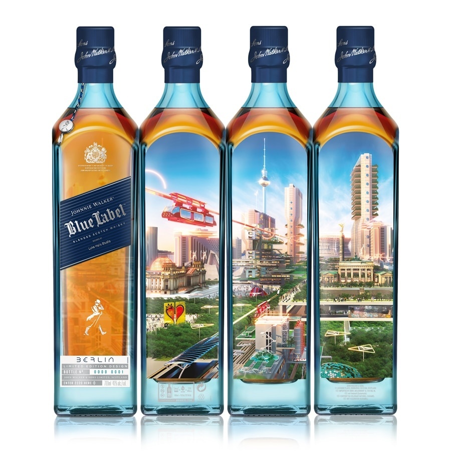 Johnnie Walker Blue Label City Of Futures Berlin 0,70 ltr 40%