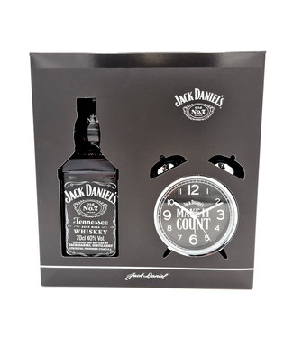 Jack Daniel's Jack Daniels Gift Pack With Alarm Clock 0.70 ltr 40%