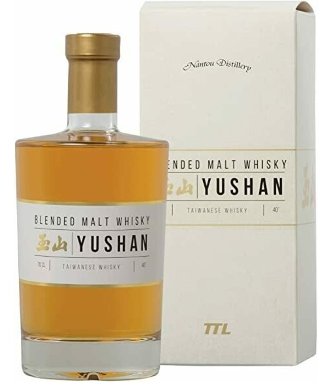 Yushan Taiwanese Single Malt Whisky 0,70 ltr 40%