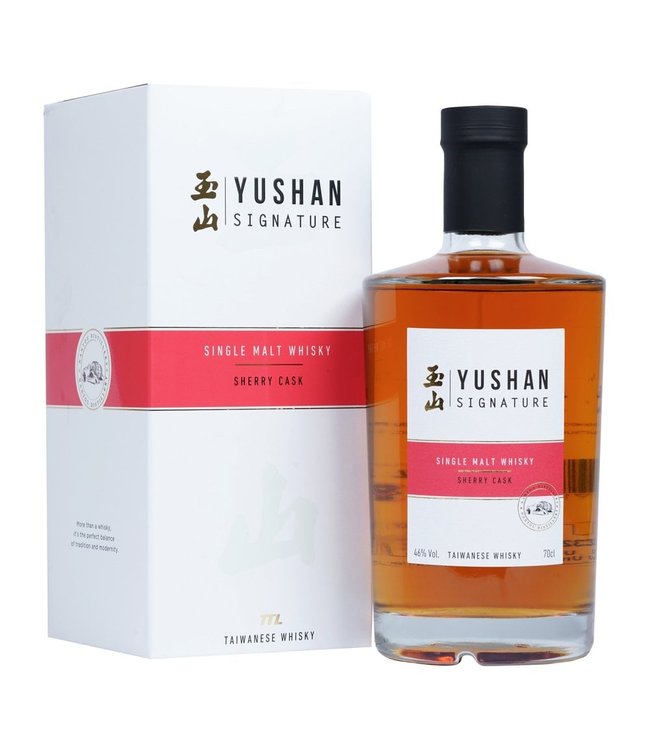 Yushan Taiwanese Single Malt Sherry Cask 0,70 ltr 46%