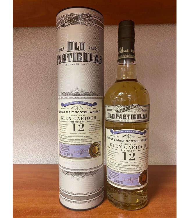 Glen Garioch 12 Years Old 2010 Douglas Laing Old Particular 0,70 ltr 48,4%
