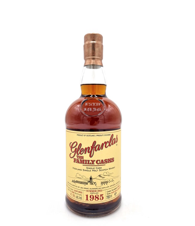 Glenfarclas Family Casks 1985 Summer Release 2022 Cask 2602 0,70 ltr 41,9%