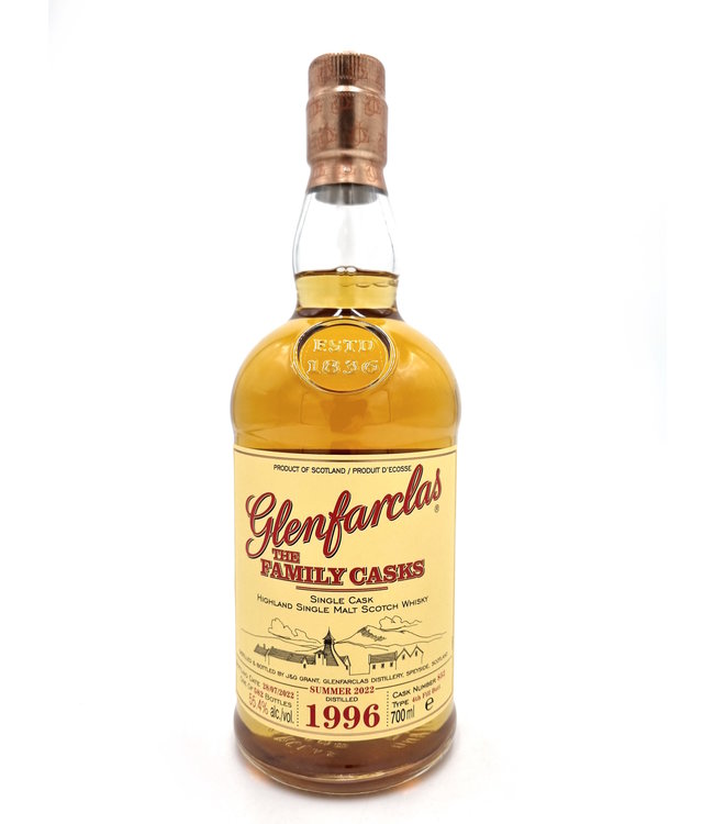 Glenfarclas Family Casks 1996 Summer Release 2022 Cask 852 0,70 ltr 55,4%
