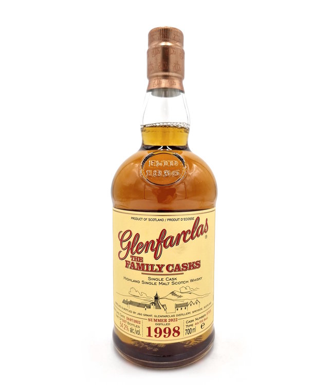 Glenfarclas Family Casks 1998 Summer Release 2022 Cask 3723 0,70 ltr 54,2%