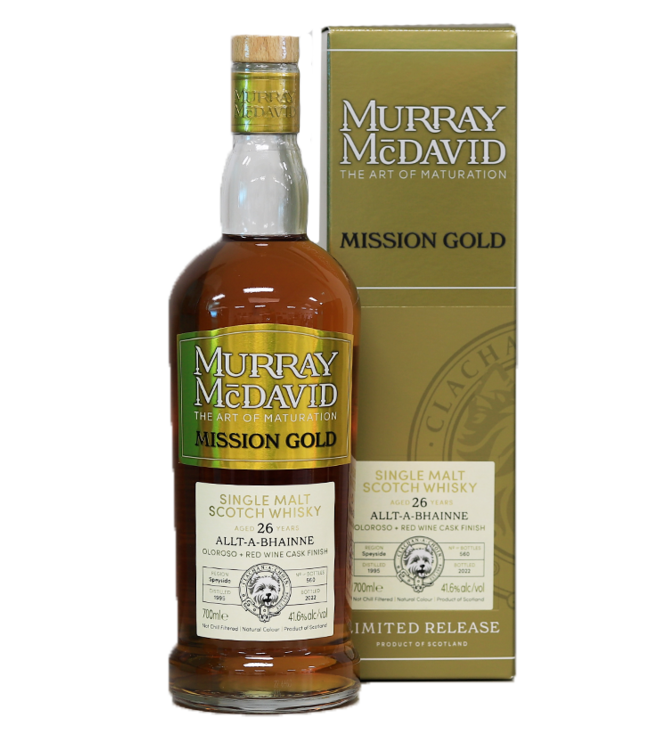 Allt A Bhainne 26 Years Old 1995 Murray McDavid 0.70 ltr 41.6%