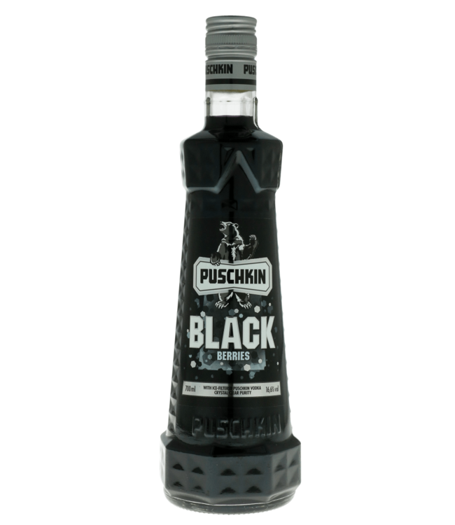 Puschkin Vodka Black Berries 0,70 ltr 16,6%