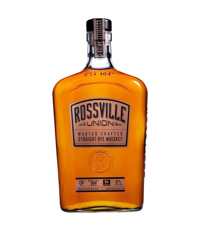 Rossville Union Rye 0,75 ltr 47%