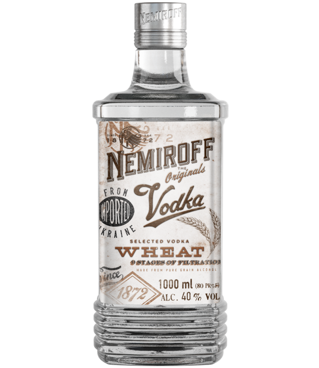 Nemiroff Ukrainian Wheat Selected 1,00 ltr 40%