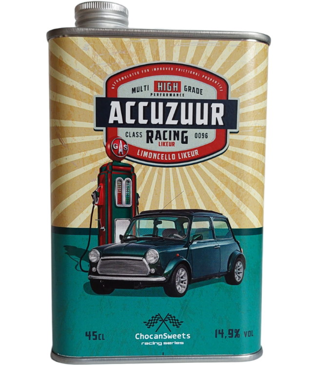 Jerrycan Accuzuur Mini Limoncello Likeur 0,45 ltr 14,9%