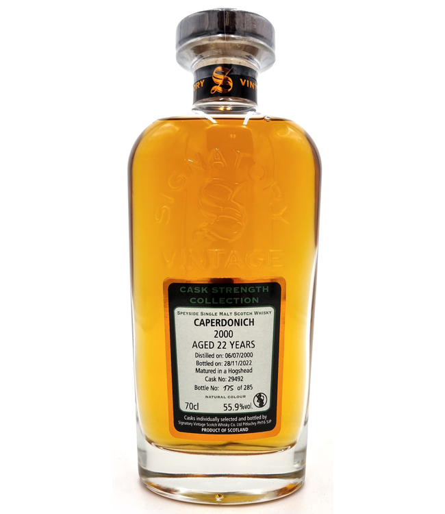 Caperdonich 2000 Signatory Cask Strength Cask 29492 0,70 ltr 55,9%