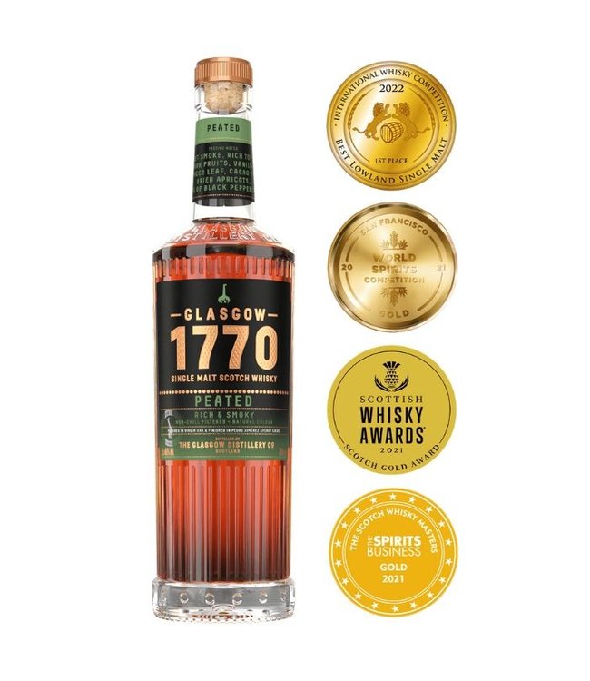 1770 Glasgow Distillery Peated 0,70 ltr 46%