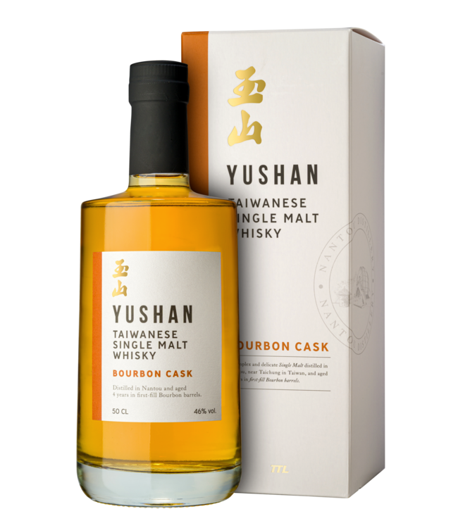 Yushan Taiwanese Single Malt Bourbon Cask 0,50 ltr 46%